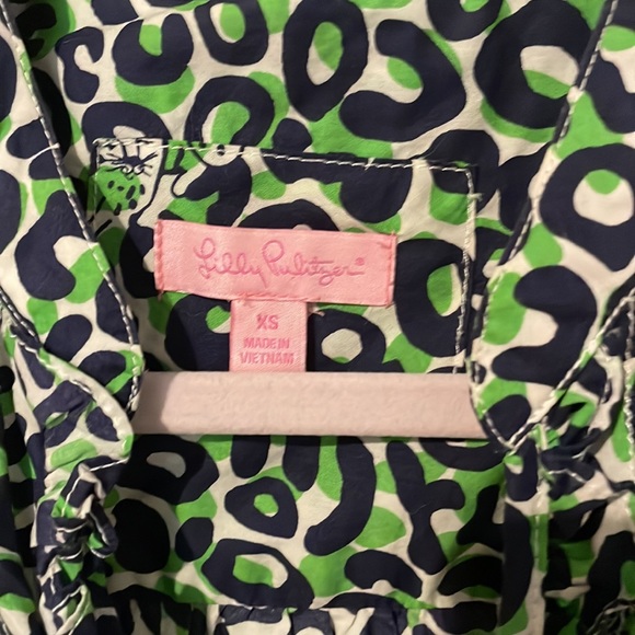 Lilly Pulitzer Cheetah Top - Picture 2 of 5